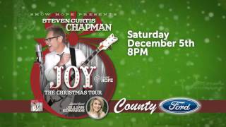 Steven Curtis Chapman &amp; Jillian Edwards Concert on December 5th, 2015
