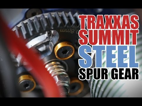Traxxas Summit with Hot Racing Steel Spur Gear