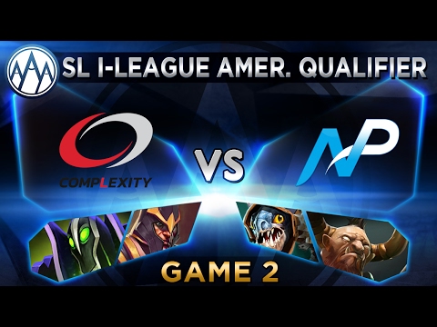 compLexity vs Team NP Game 2 - SL i-League Americas Qualifier - BO2 w/ @DakotaCox @RimeDota
