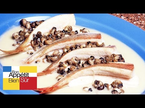 Grondins au beurre de bigorneaux [Recette]