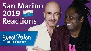 Serhat - &quot;Say Na Na Na&quot; - San Marino | Reactions | Eurovision Song Contest