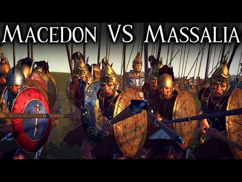 Macedon VS Massalia!! ⚔️ - Divide Et Impera Online Battles - Total War Rome 2 - Ep.21