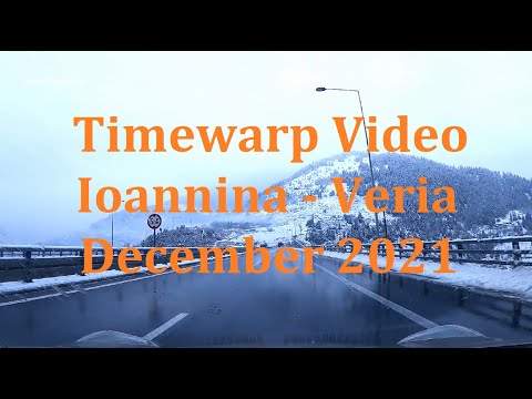 Fast Drive | Greece | Ioannina - Veria | Egnatia Odos/A2 | Winter 2021