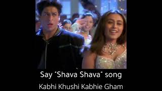 Download lagu 2 Clips from Say 'Shava Shava' song \ Amitabh Bachchan - SRK - Kajol - Rani Mukerji \ K3G - #shorts mp3