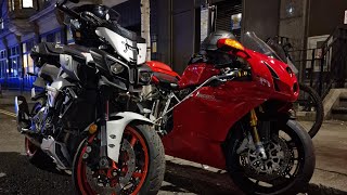 Yamaha MT-10 Vs DUCATI 999R