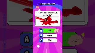 CONHECIMENTOS GERAIS#conhecimentosgerais  #quiz  #divertido  #aprender