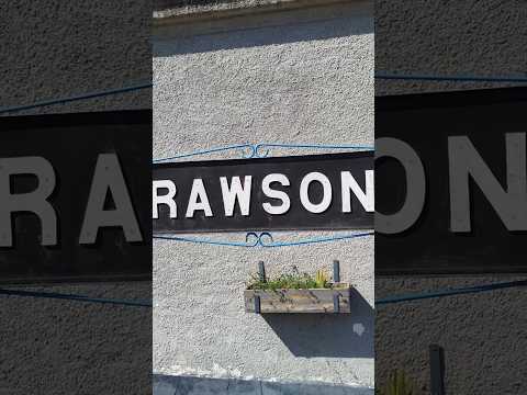 🏍️ Rawson, donde el tren todavía pasa, partido de Chacabuco, provincia de Buenos Aires