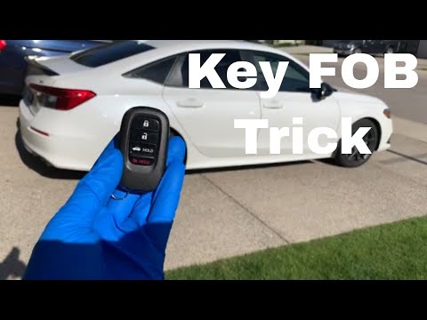 Honda Key FOB Auto Window Open and Close