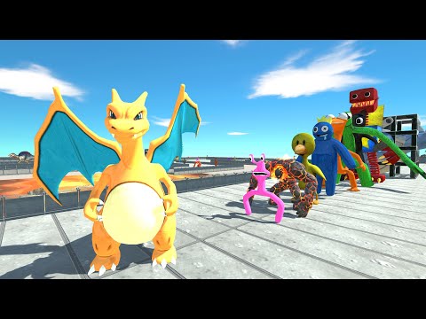 Dragonite Rescue Blastoise - Animal Revolt Battle Simulator