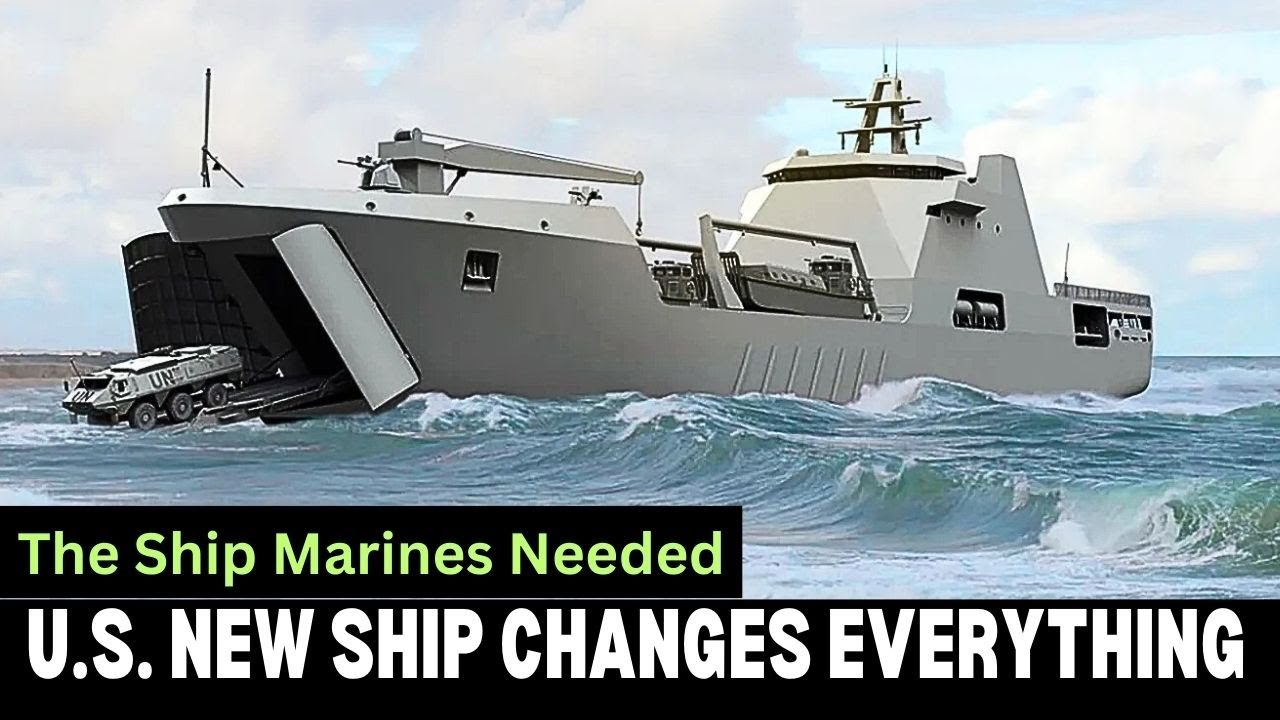 U.S. Navy Finally Picks Its New Medium Landing Ship Design.