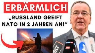 Neue Kriegs-Prognose von Pistorius – jetzt dreht er komplett durch!