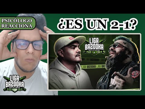 Psicólogo Reacciona a Aczino vs Chili Parker | Liga Bazooka 2025 @ligabazooka