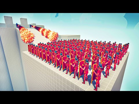 100x SHIELD BEARER vs GODS DUO - Totally Accurate Battle Simulator TABS