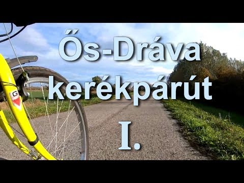 Ős-Dráva kerékpárút -Három folyó túraútvonal -Dráva töltésen bringával 1