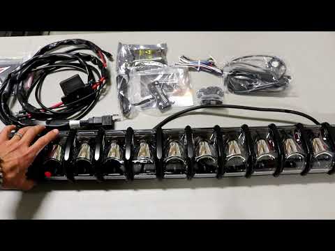 Rigid "Adapt Series" LED Light Bar What's inside the box ? #HardRacing #RigidIndustries #RigidAdapt