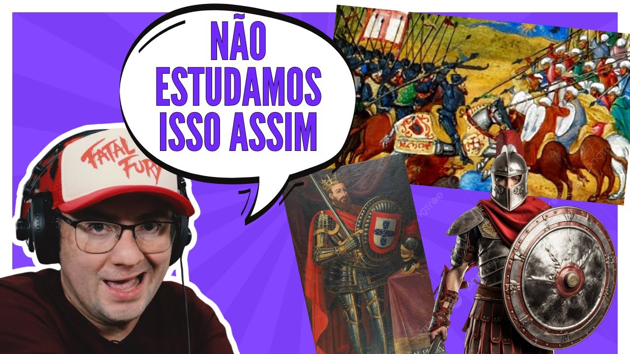 Historiador brasileiro comenta a HISTÓRIA DE PORTUGAL - ORIGEM - Parte 1 de 3