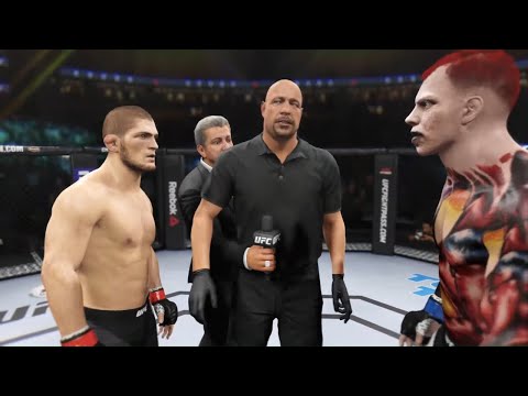 Khabib vs. Party Zombie - EA Sports UFC 2 ☝️🦅