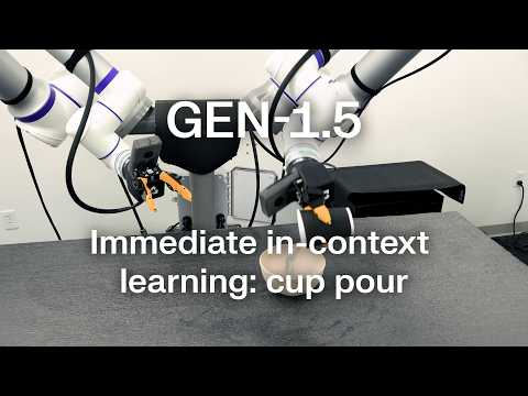 Immediate In Context Learning Cup Pour