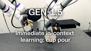 Immediate in-context learning: cup pour