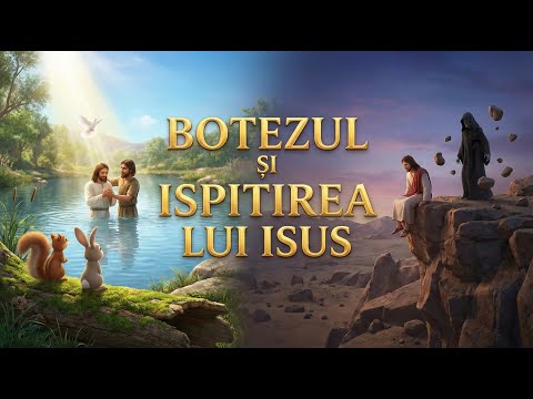Botezul și Ispitirea lui Isus | Animație Biblică 3D pentru Copii | Aventurile lui Feli și Benny