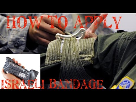 How to Use an Israeli/ trauma wound bandage 🤕 .