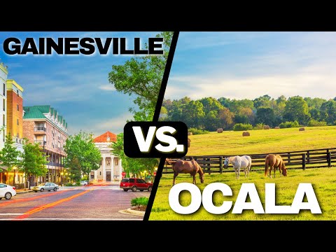 Where To Live in Florida: Gainesville vs. Ocala