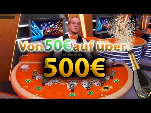 Unglaubliche Runde im Live Blackjack | Von 50€ hochgespielt  #5
