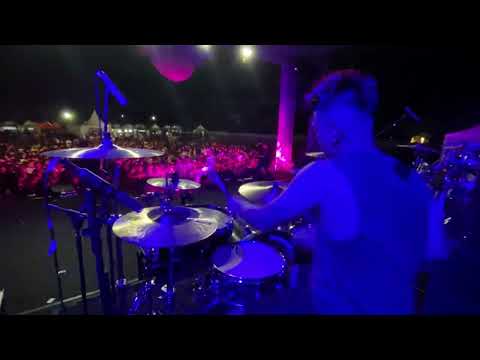 Novafuxnbumz drum cam - “ Runnaway - Scared of Bums “ at Granat 2022