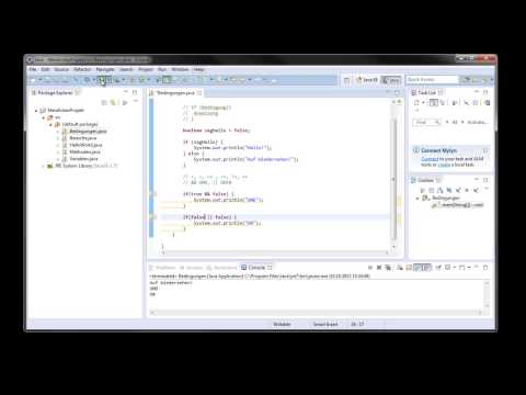 1 06 - Java Programmierung - Bedingungen