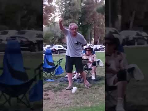 387. how to do funny zeibekiko drunk Greek wedding dance in the park