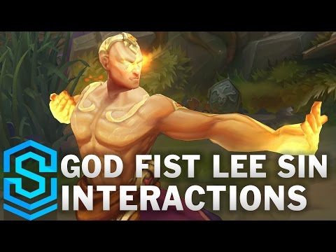 God Fist Lee Sin Special Interactions
