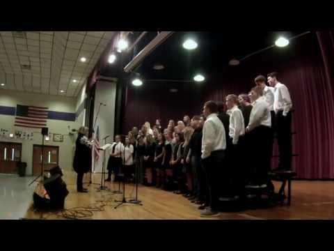 GCHS Chorus, performing Forever Country