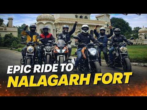 Nalagarh Fort Ride Vlog 🏍️ | Bikers Group | Adventure, History & Beach Views