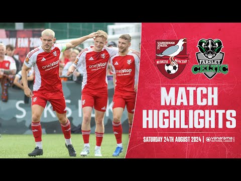 Scarborough 2 v 1 Farsley Celtic - Vanarama National League North - August 2024