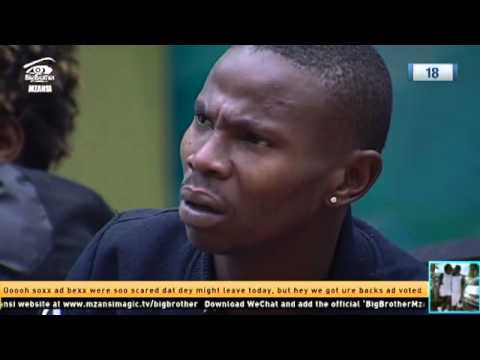 #BBMzansi - Somber mood all around