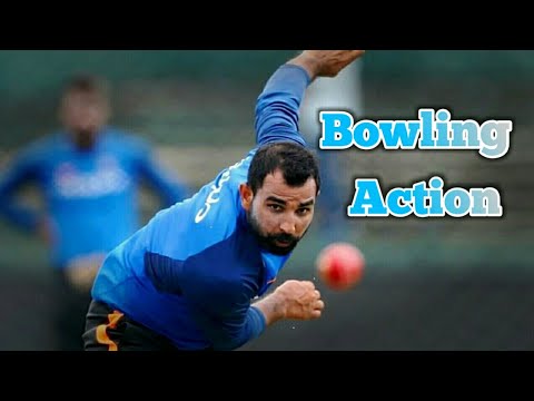 , title : 'Mohammad Shami Bowling Action Slow Motion | Net Bowling practice'