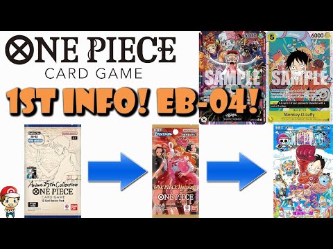 EB-04 FIRST Info! Egghead Crisis! FULL Egghed Island Set! New Egghead Leader!? (One Piece TCG News)