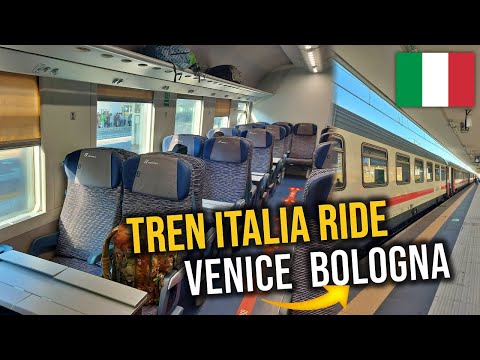 Venezia Mestre to Bologna Centrale Train Experience | Explore with Farukh