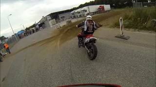 preview picture of video 'Holten 11-August 2013, Supermoto Dutch National A Race 1'