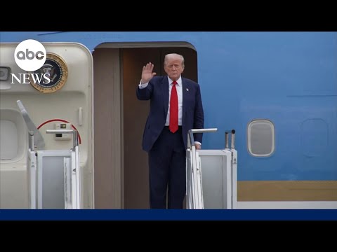 Trump visits Scotland for trade talks