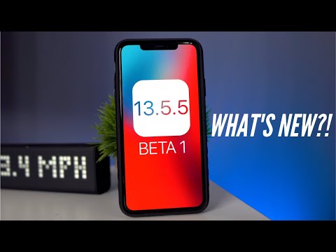 iOS 13.5.5 Beta 1 Released! What's New?!