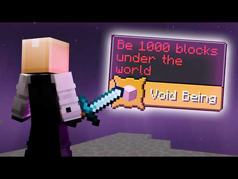 Why I Fell 1000 Blocks Into The Minecraft Abyss
