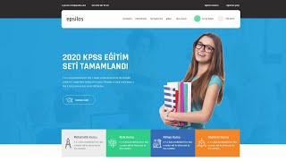 Epsilos ile Sıfırdan Web Sitesi Tasarımı Yapmak Bölüm - 1