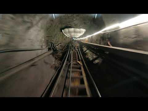 Standseilbahn 3920.01 Zermatt - Sunnegga Bergfahrt 2019 - funicular