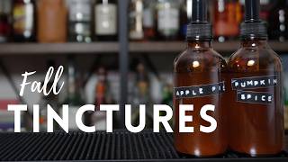 2x FALL TINCTURES for Cocktails ★ Pumpkin Spice & Apple Pie