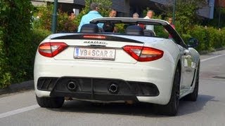 Maserati GranCabrio MC Stradale - Sound and Revs!