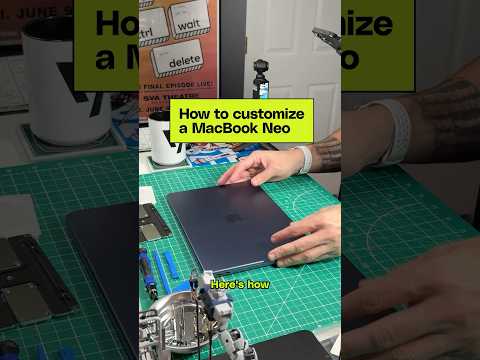 Video Thumbnail: Custom MacBook Neo