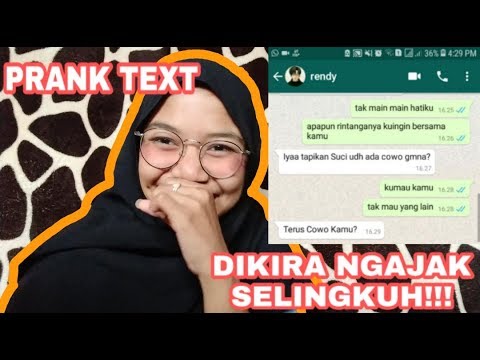 PRANK TEXT LAGU ANDMESH KU MAU DIA SAMPE BAPEEERRRRRRRR || SASISA SQUAD✨