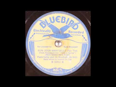 Frank Dailey & his Meadowbrook Orchestra - Bon Jour Mam'selle (1935)