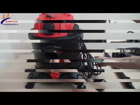 Dulkių siurblys YATO YT-85700, 1400W / 20L video
